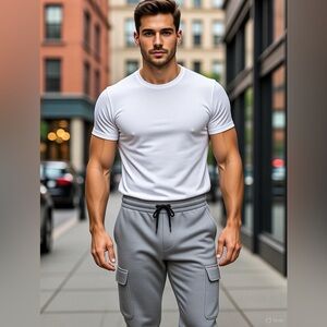 Urban Heritage gray joggers